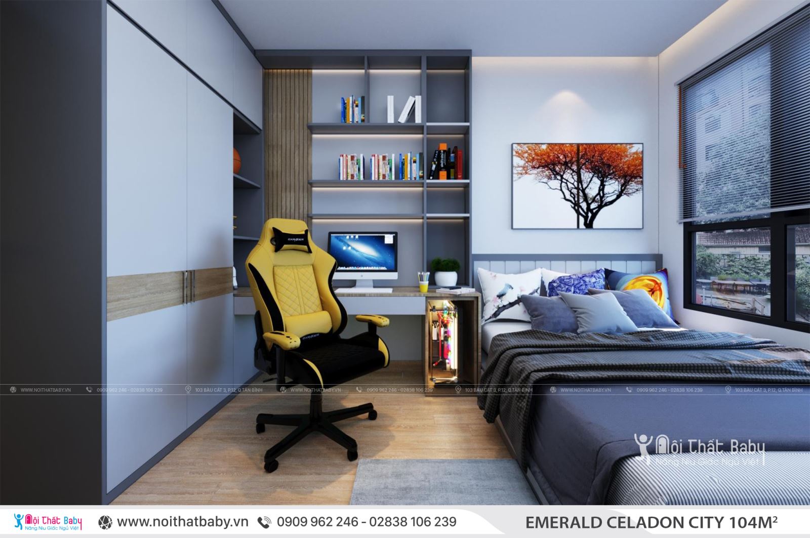 Tổng hợp các mẫu thiết kế nội thất Chung cư Emerald Celadon City
